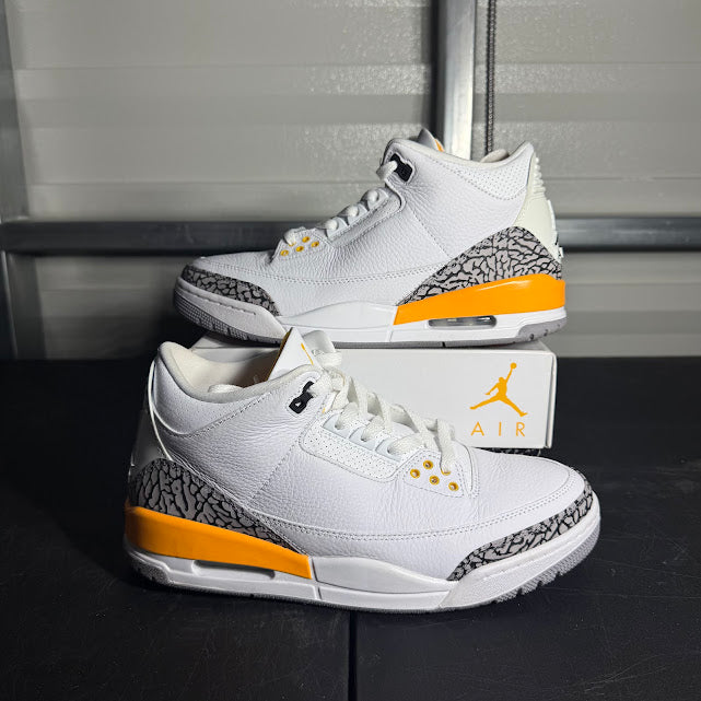 Size 10.5W - AJ 3 Retro Laser Orange