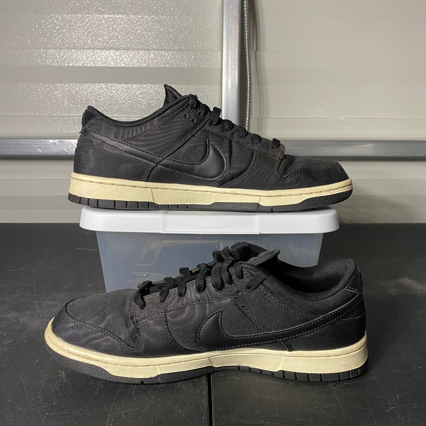 Size 11 - Dunk Low Retro Black Canvas