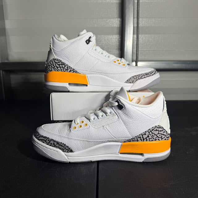 Size 10.5W - AJ 3 Retro Laser Orange