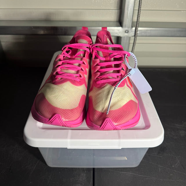 Size 12.5 - Off-White Zoom Fly Tulip Pink