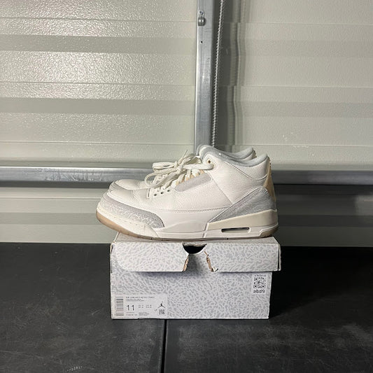 Size 11 - AJ 3 Retro Craft Ivory