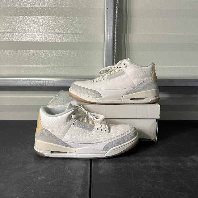 Size 11 - AJ 3 Retro Craft Ivory