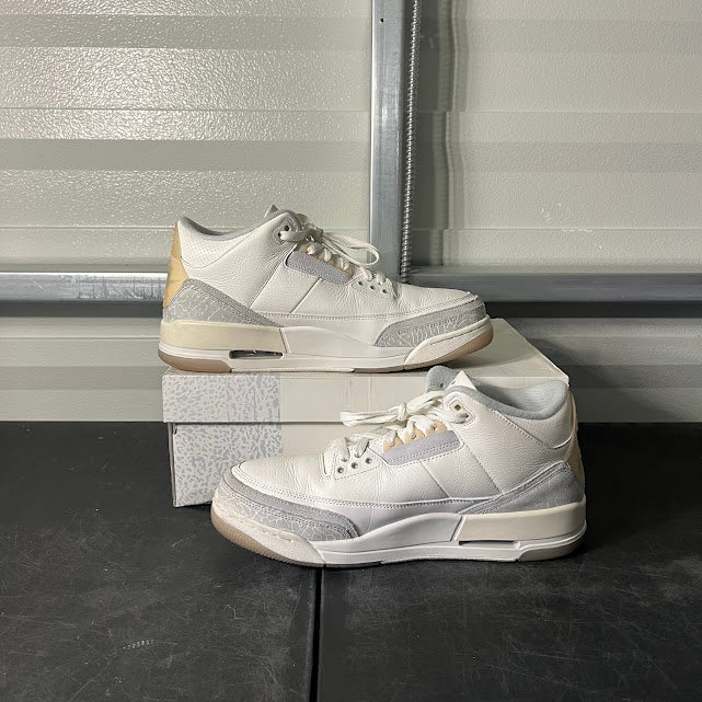 Size 11 - AJ 3 Retro Craft Ivory