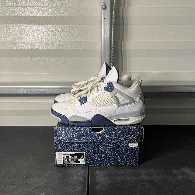Size 10 - AJ 4 Retro Midnight Navy
