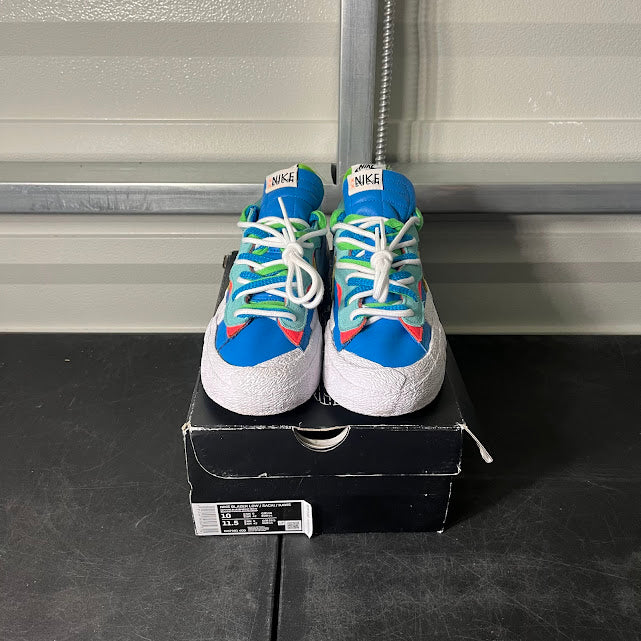Size 10 - Sacai KAWS Blazer Low Neptune Blue