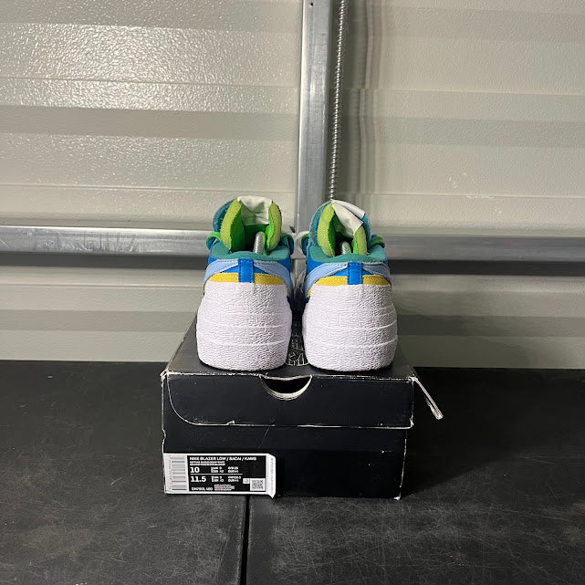 Size 10 - Sacai KAWS Blazer Low Neptune Blue