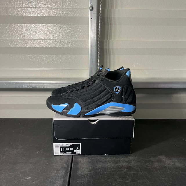 Size 11 - AJ 14 Retro Black and University Blue
