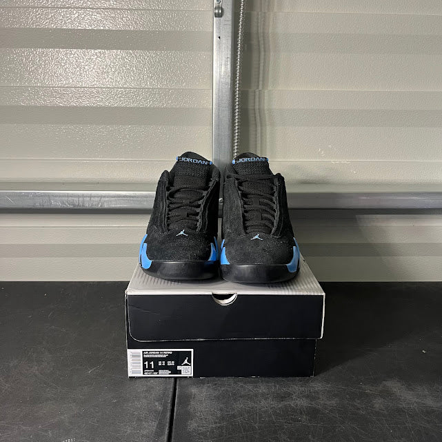 Size 11 - AJ 14 Retro Black and University Blue