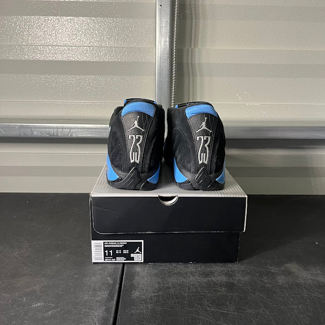 Size 11 - AJ 14 Retro Black and University Blue