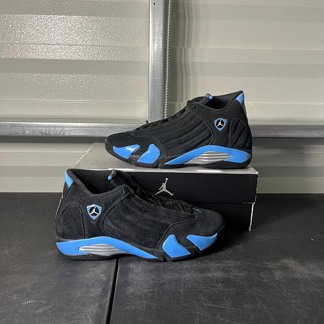 Size 11 - AJ 14 Retro Black and University Blue
