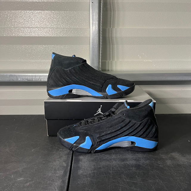 Size 11 - AJ 14 Retro Black and University Blue