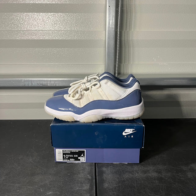 Size 10.5 - AJ 11 Retro Low Diffused Blue