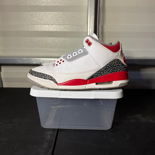 Size 12 - AJ 3 Retro Fire Red