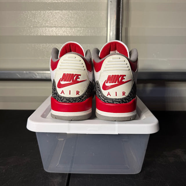Size 12 - AJ 3 Retro Fire Red