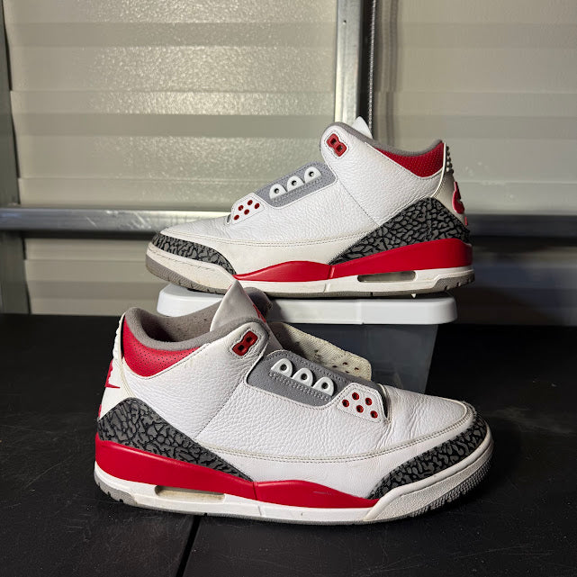 Size 12 - AJ 3 Retro Fire Red