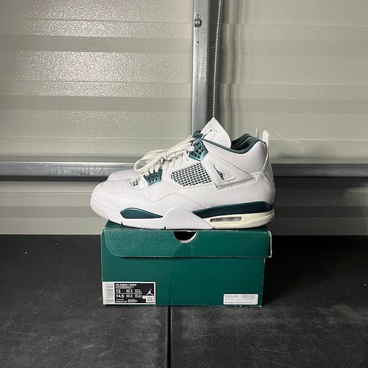 Size 13 - AJ 4 Retro Oxidized Green