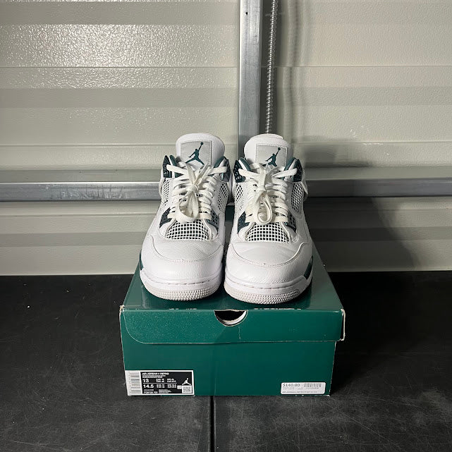 Size 13 - AJ 4 Retro Oxidized Green