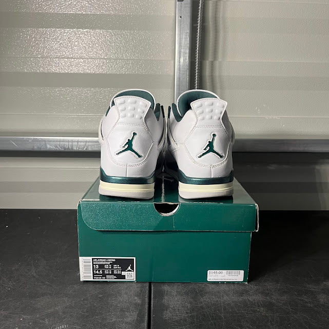 Size 13 - AJ 4 Retro Oxidized Green