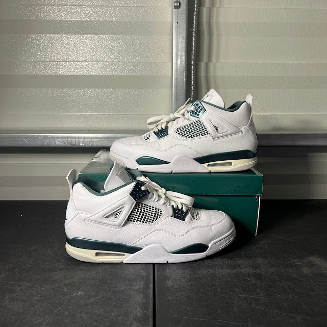 Size 13 - AJ 4 Retro Oxidized Green