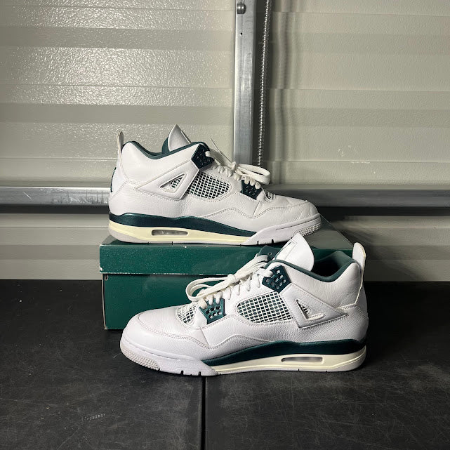 Size 13 - AJ 4 Retro Oxidized Green