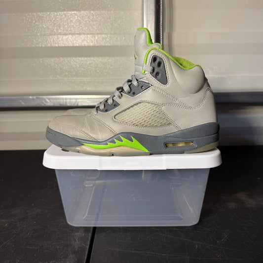 Size 8 - AJ 5 Retro Green Bean
