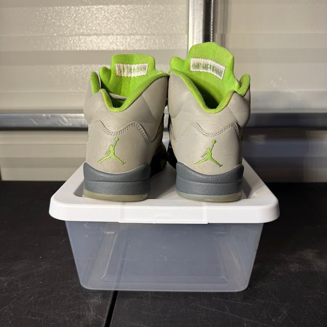 Size 8 - AJ 5 Retro Green Bean