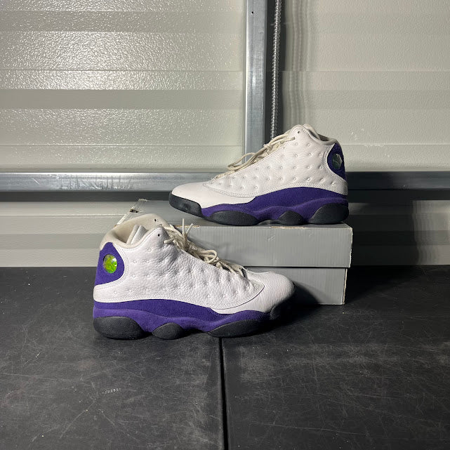 Size 8 - AJ 13 Retro Lakers