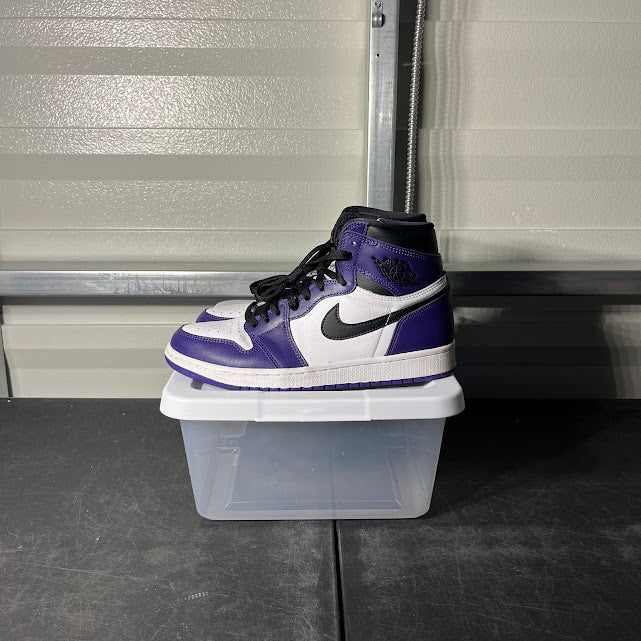 Size 9 - AJ 1 Retro High Court Purple 2.0
