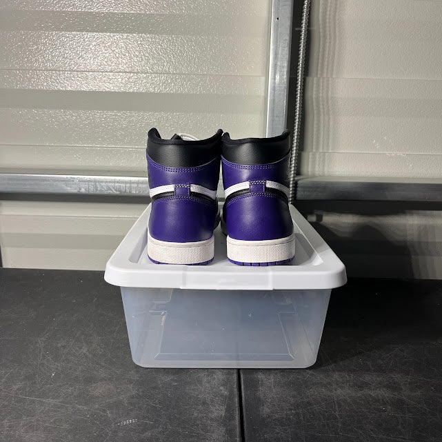 Size 9 - AJ 1 Retro High Court Purple 2.0