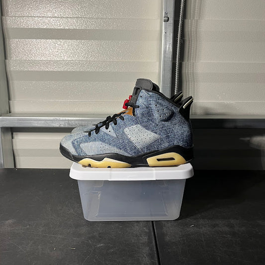 Size 13 - AJ 6 Retro Washed Denim