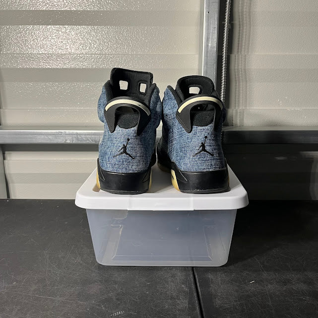Size 13 - AJ 6 Retro Washed Denim