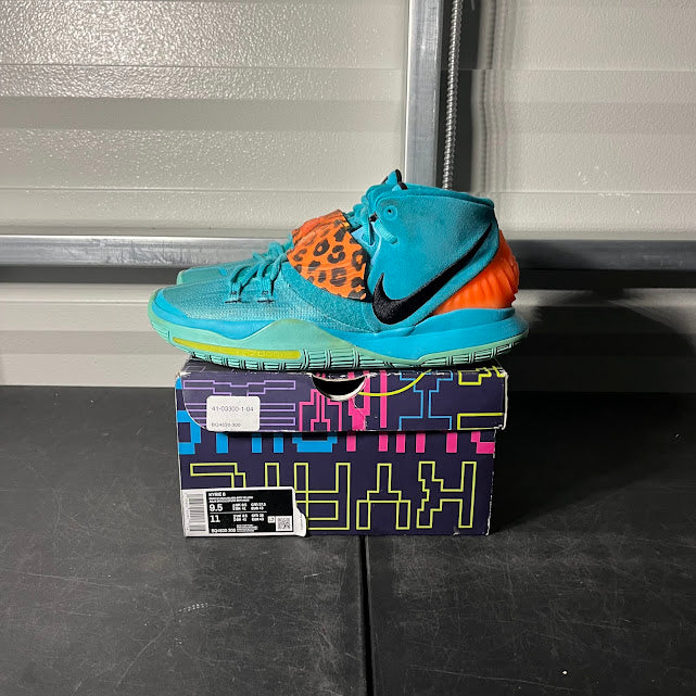 Size 9.5 - Kyrie 6 Oracle Aqua