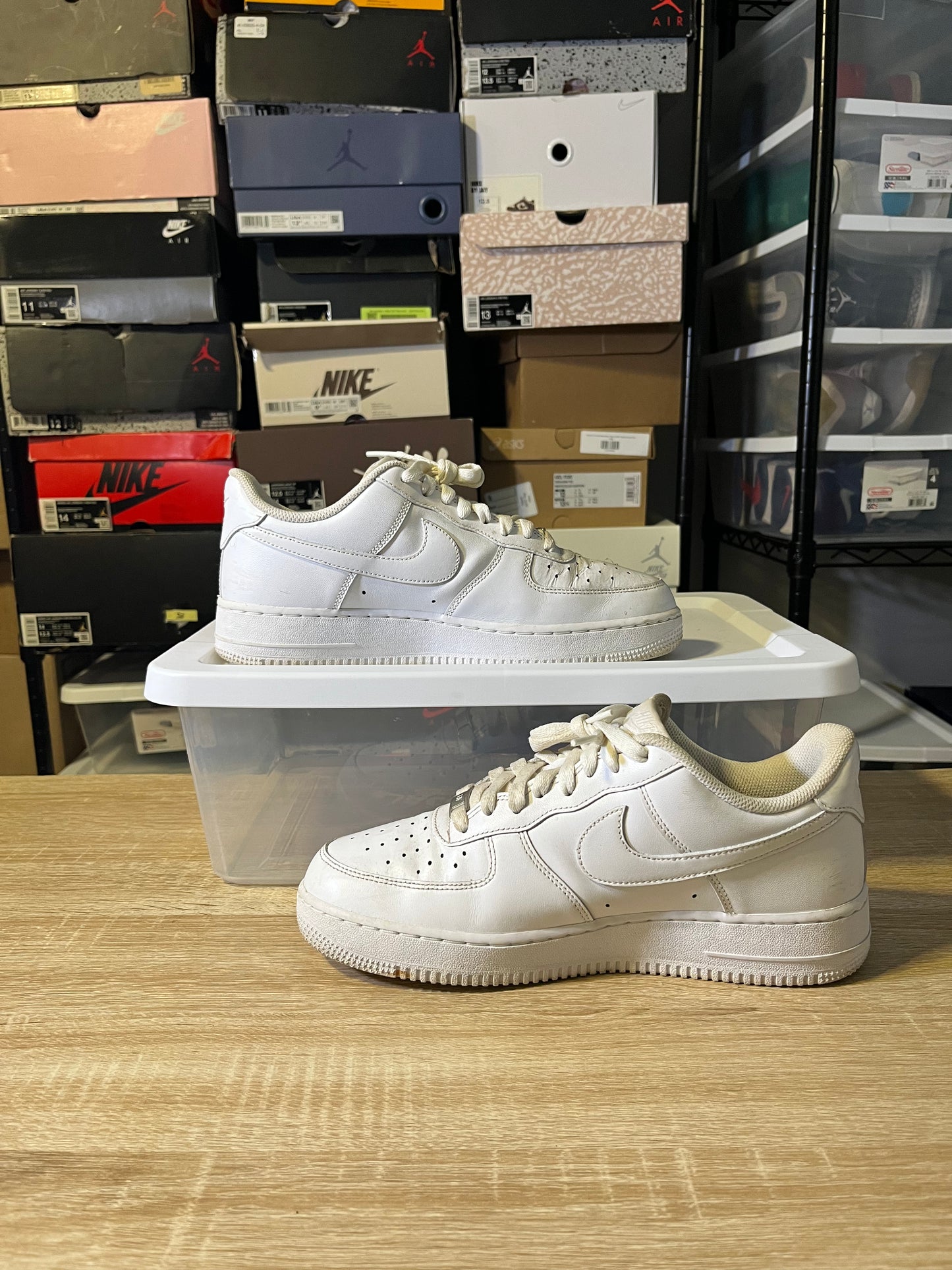 Size 8.5 - AF 1 Low All White