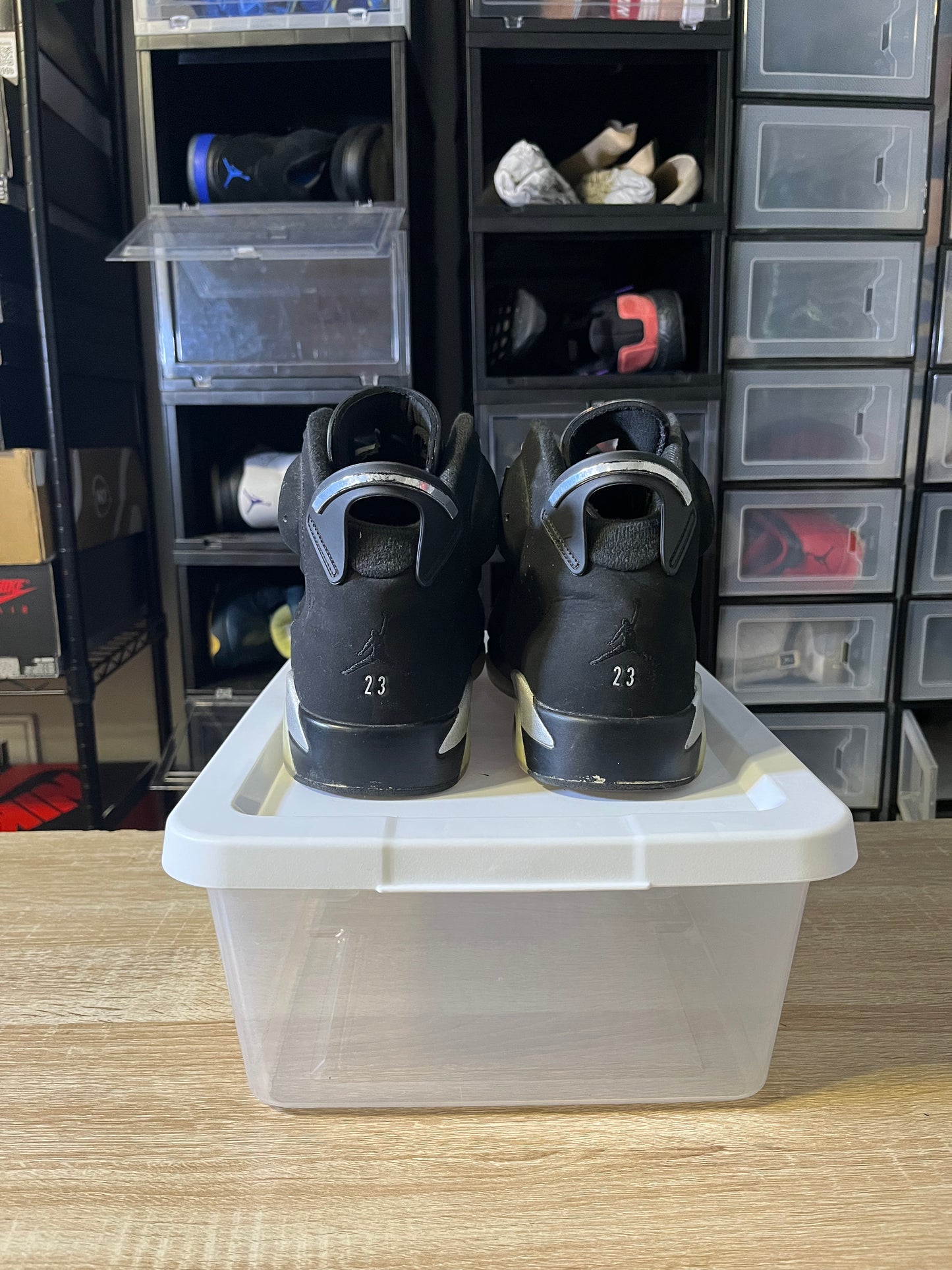 Size 10.5 - AJ 6 Retro Chrome