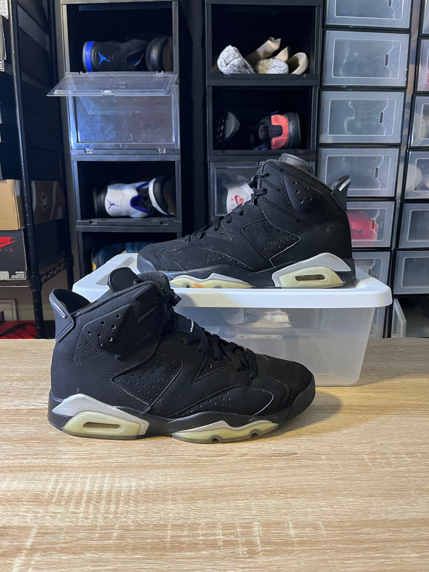 Size 10.5 - AJ 6 Retro Chrome