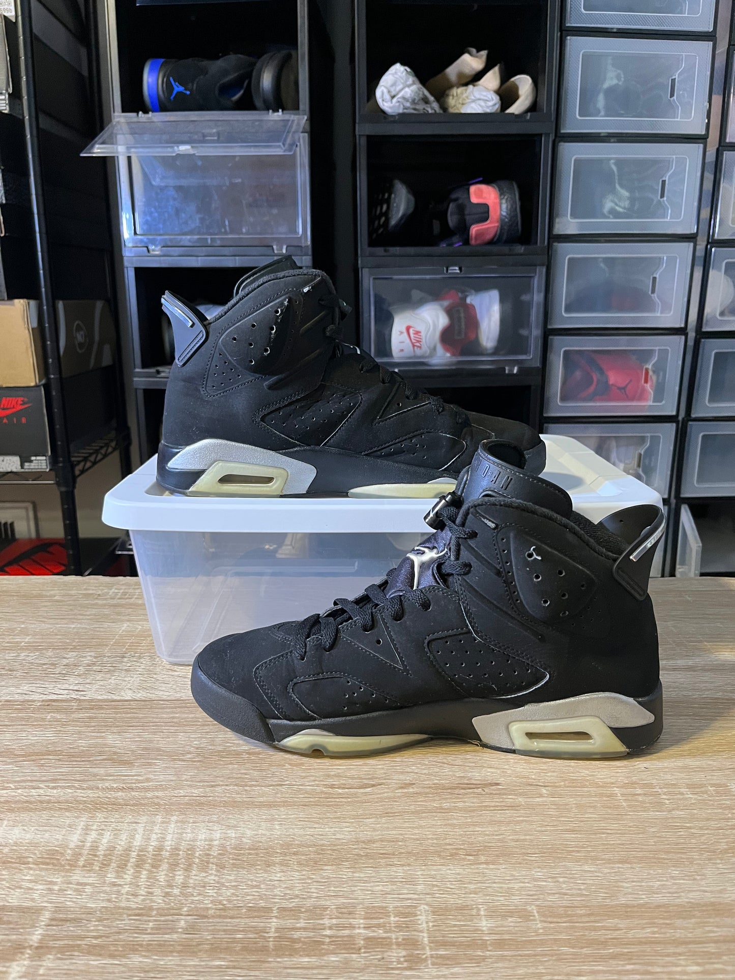 Size 10.5 - AJ 6 Retro Chrome