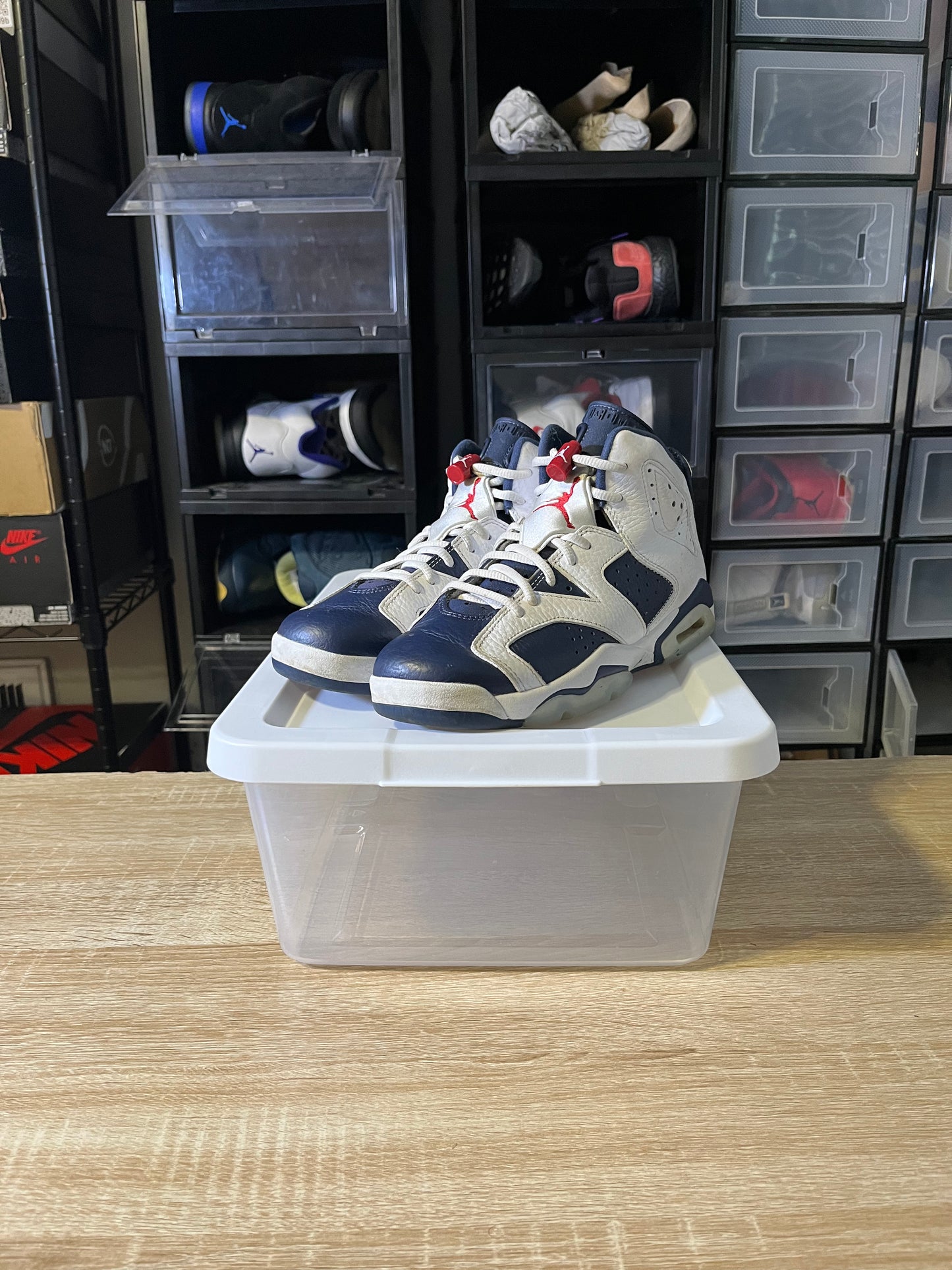 Size 6.5Y - AJ 6 Retro Olympic