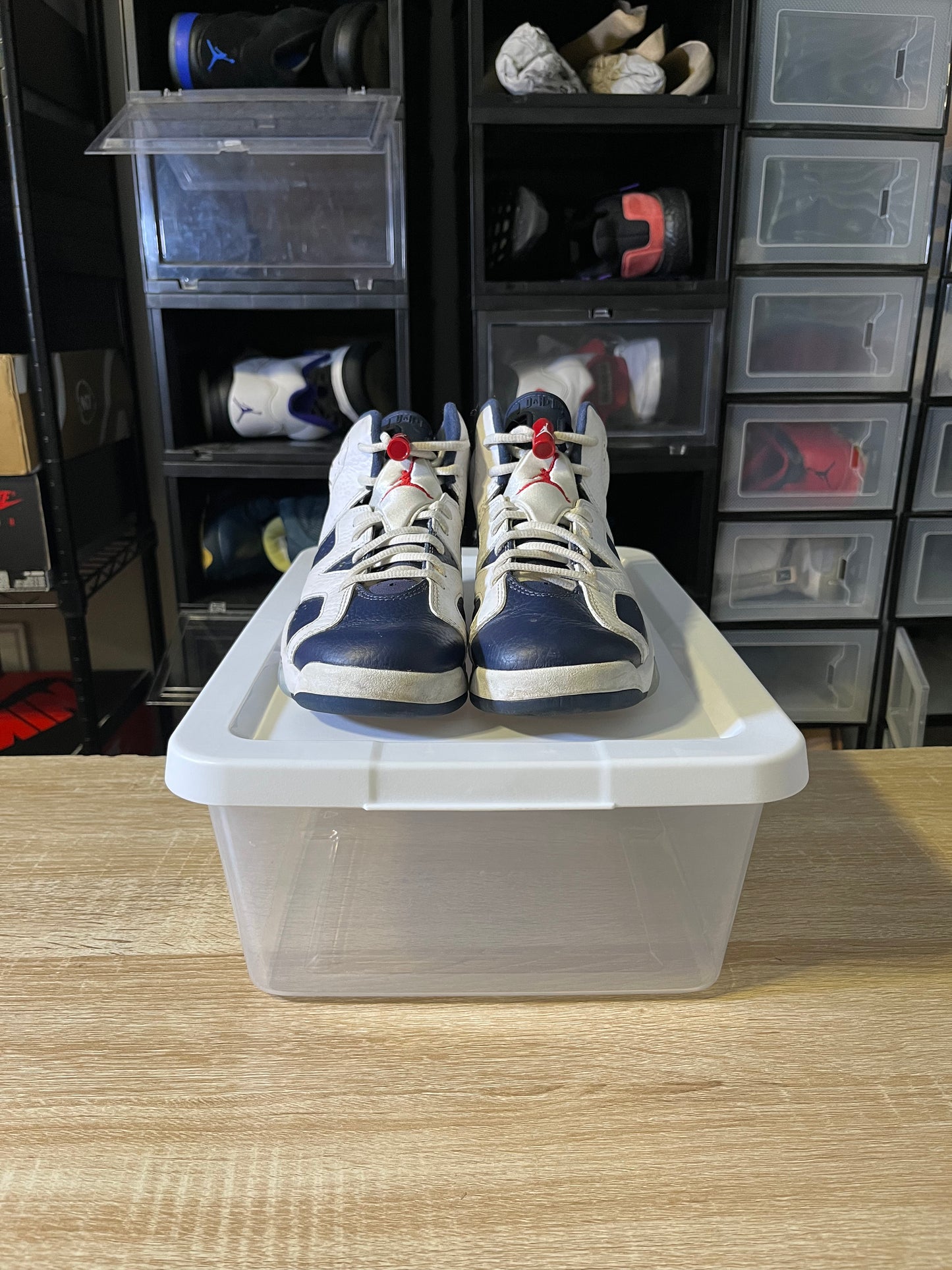 Size 6.5Y - AJ 6 Retro Olympic