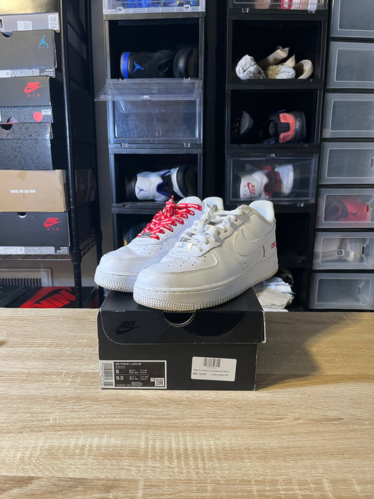 Size 8 - AF 1 Low Supreme White