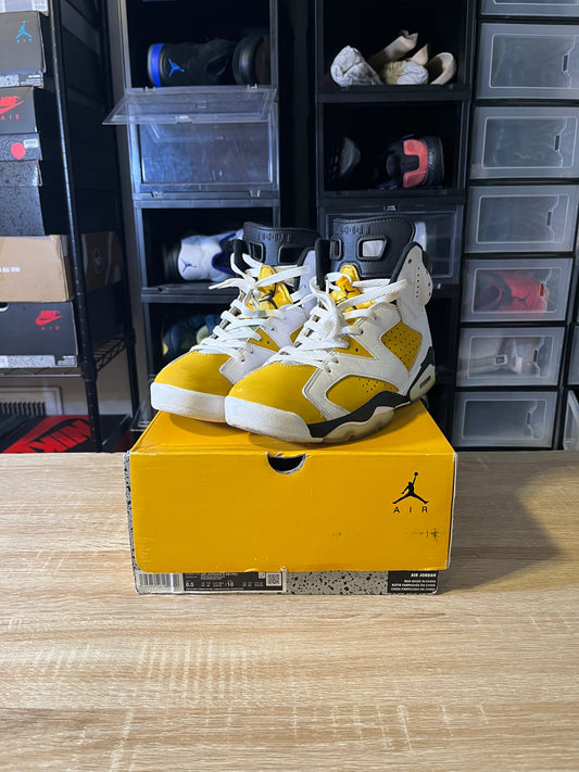 Size 8.5 - AJ 6 Retro Yellow Ochre