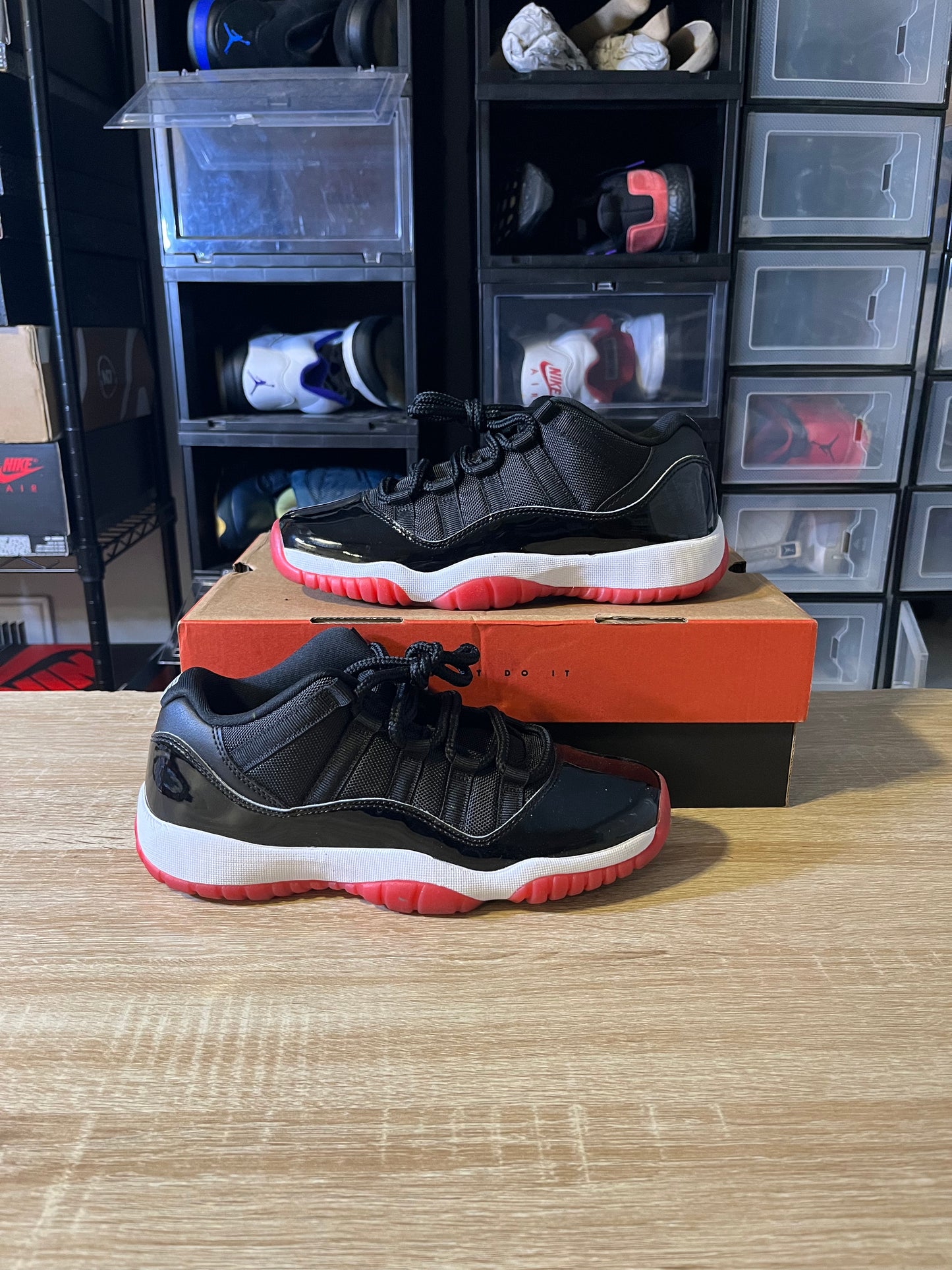 Size 7Y - AJ 11 Retro Low Bred