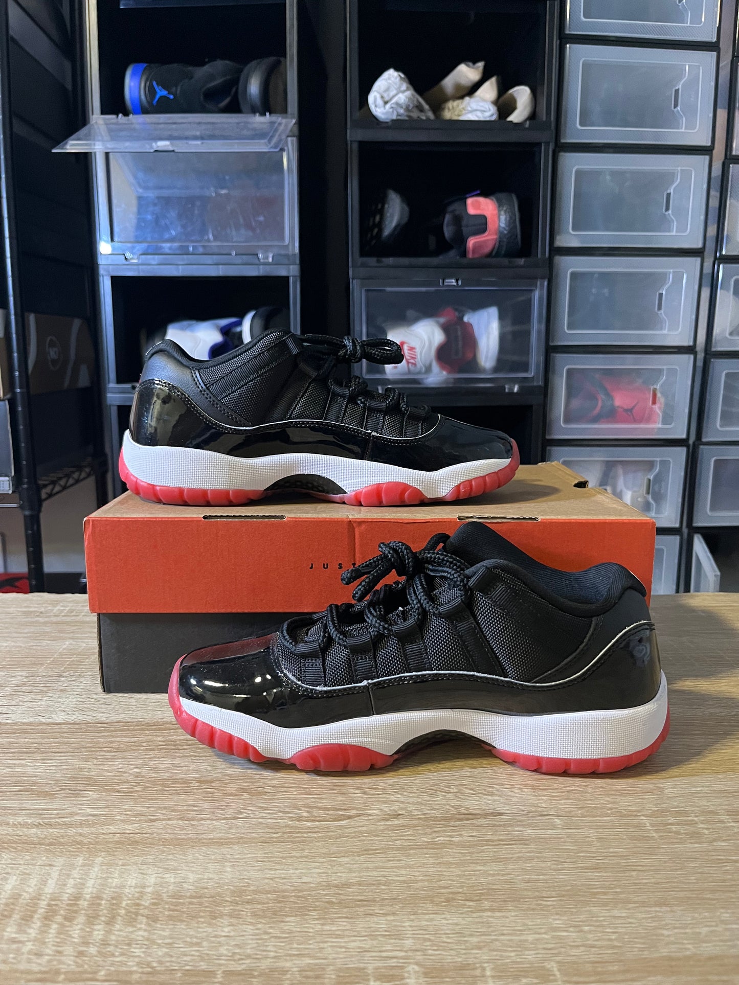 Size 7Y - AJ 11 Retro Low Bred