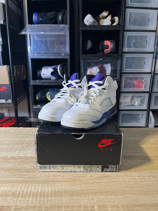 Size 5.5Y - AJ 5 Retro Grape