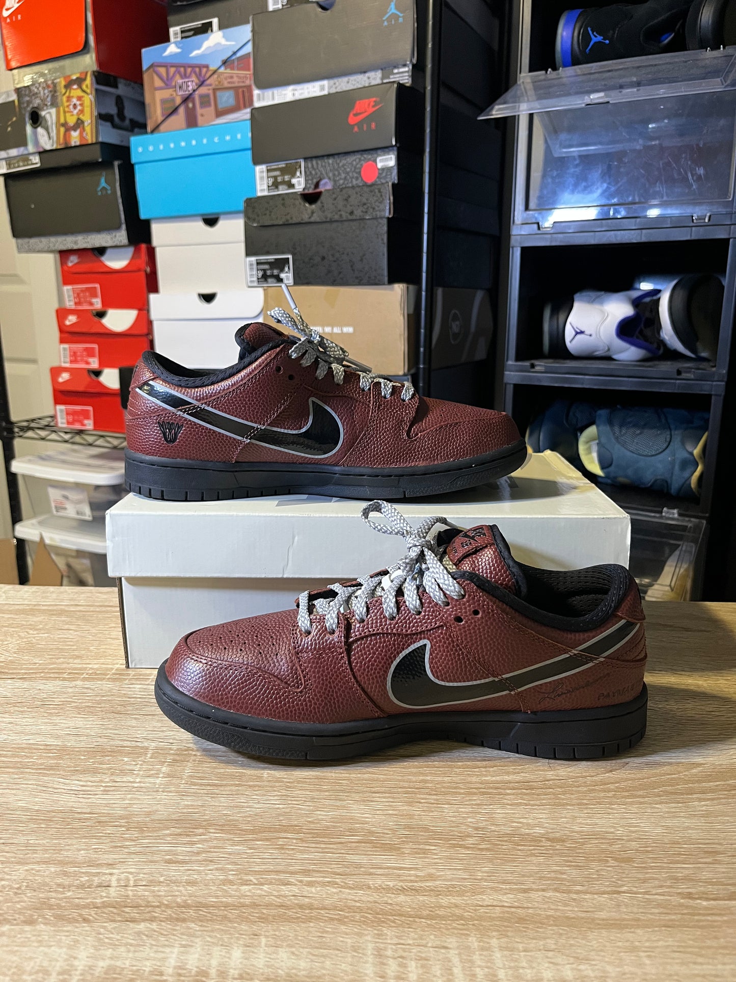 Size 8 -  SB Dunk Low Pro x Limosine Skateboards