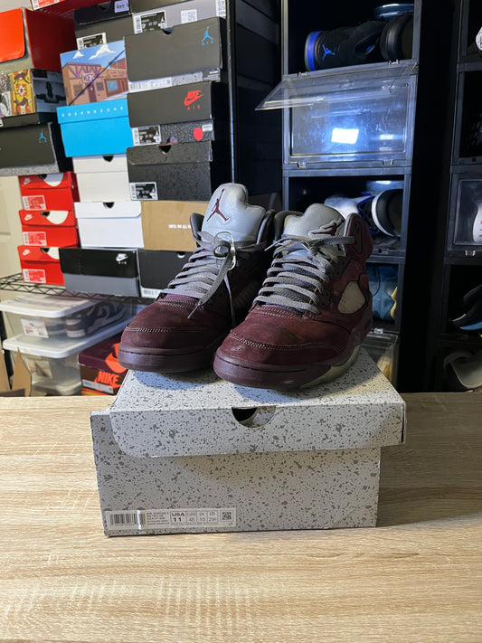 Size 11 - AJ 5 Retro SE Burgundy
