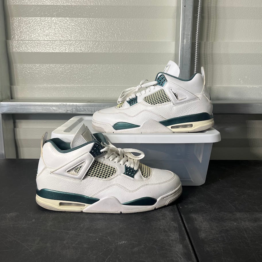 Size 12 - AJ 4 Retro Oxidized Green