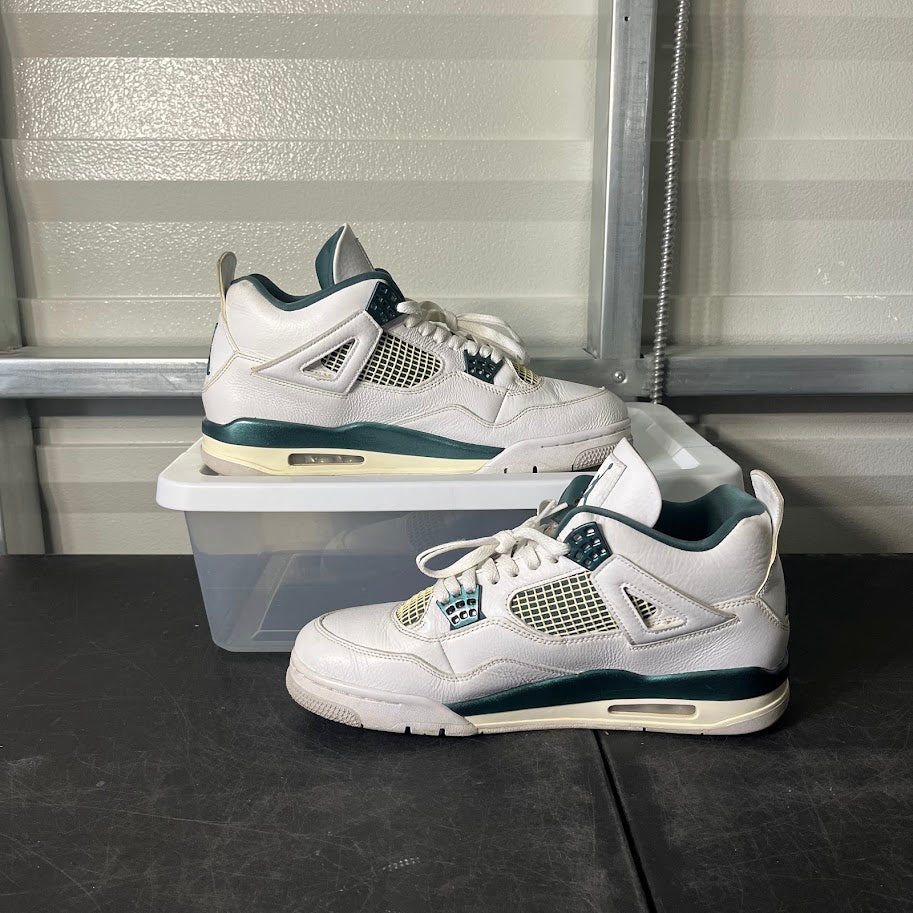 Size 12 - AJ 4 Retro Oxidized Green