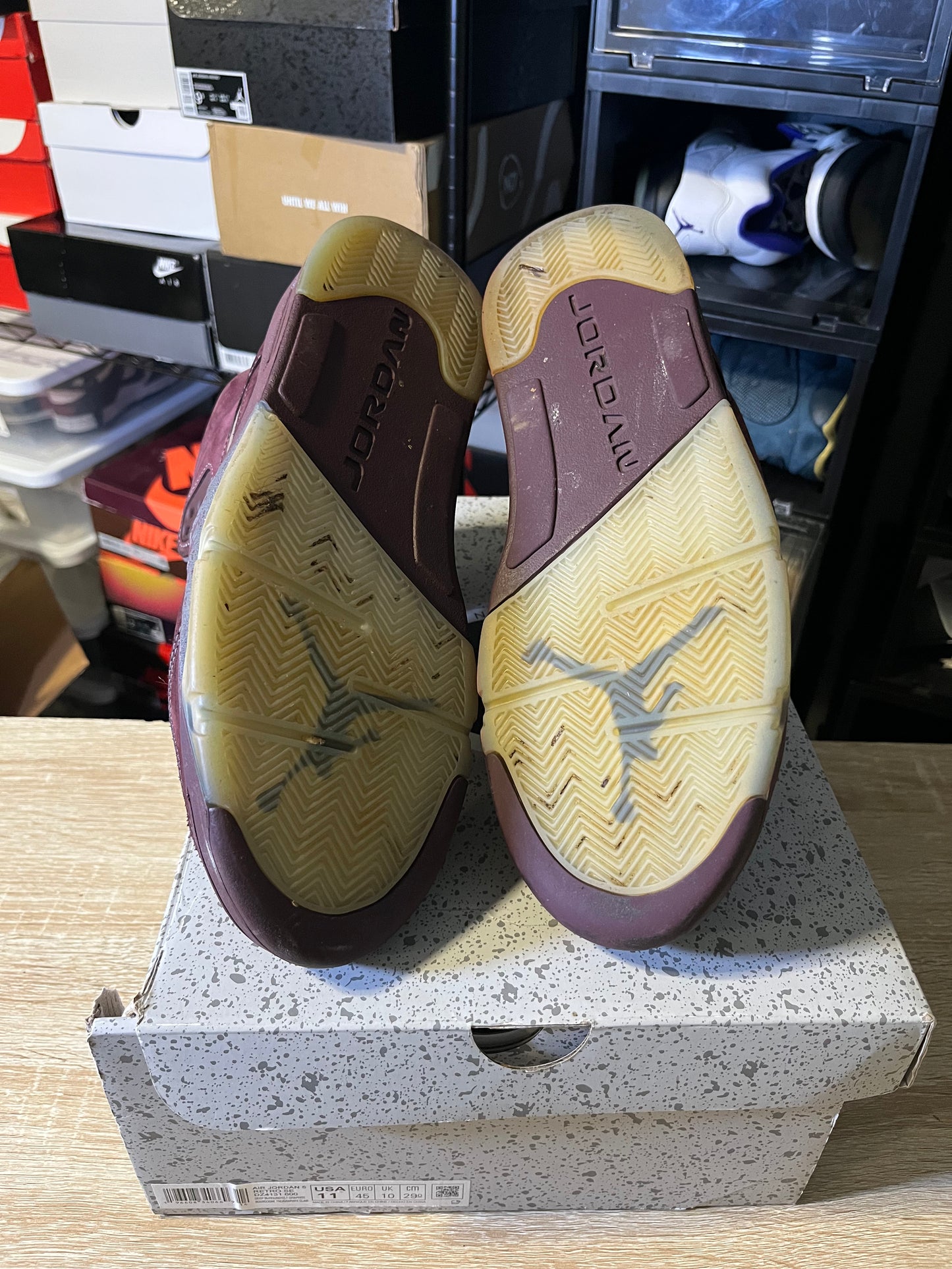 Size 11 - AJ 5 Retro SE Burgundy