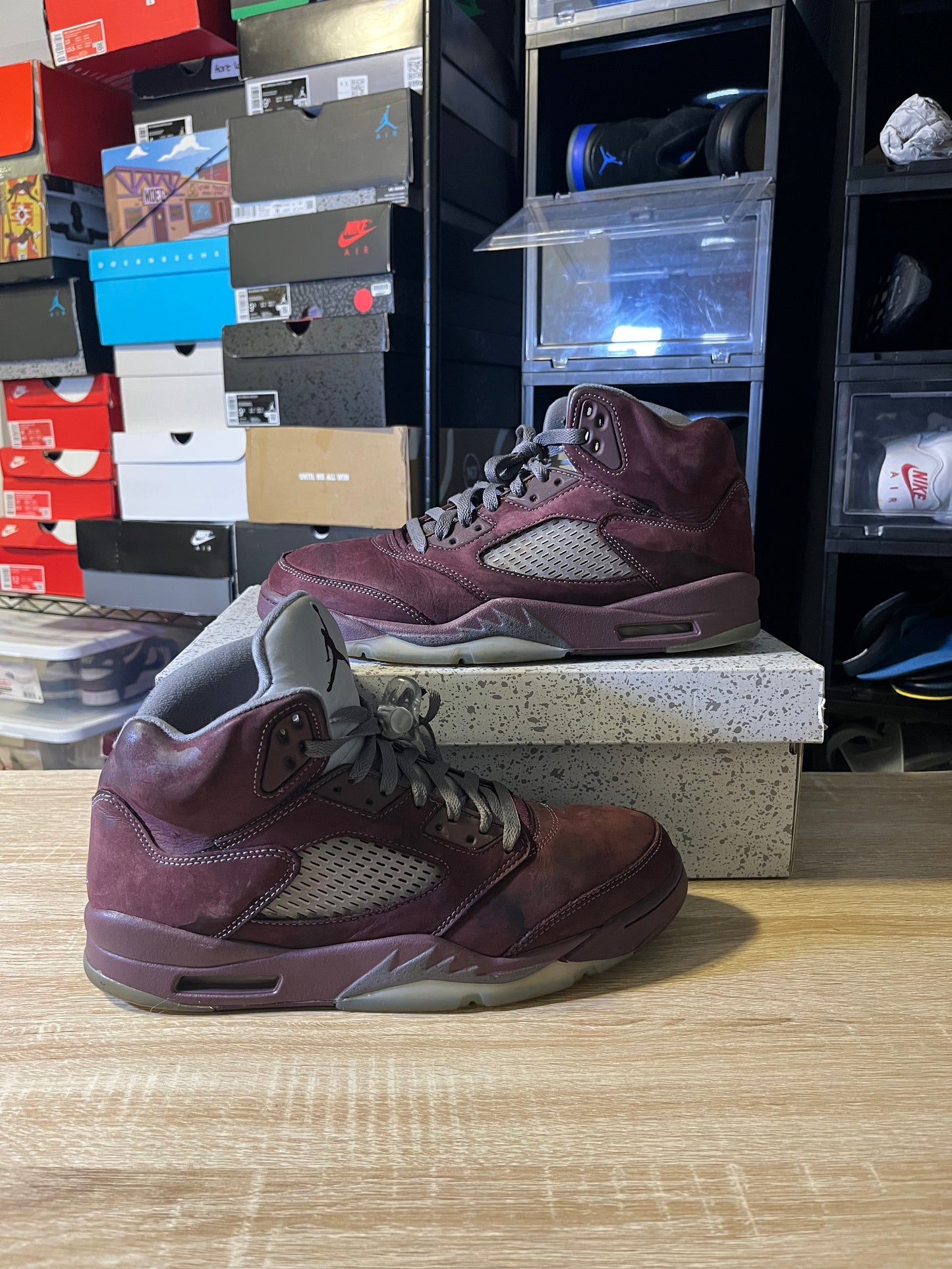 Size 11 - AJ 5 Retro SE Burgundy