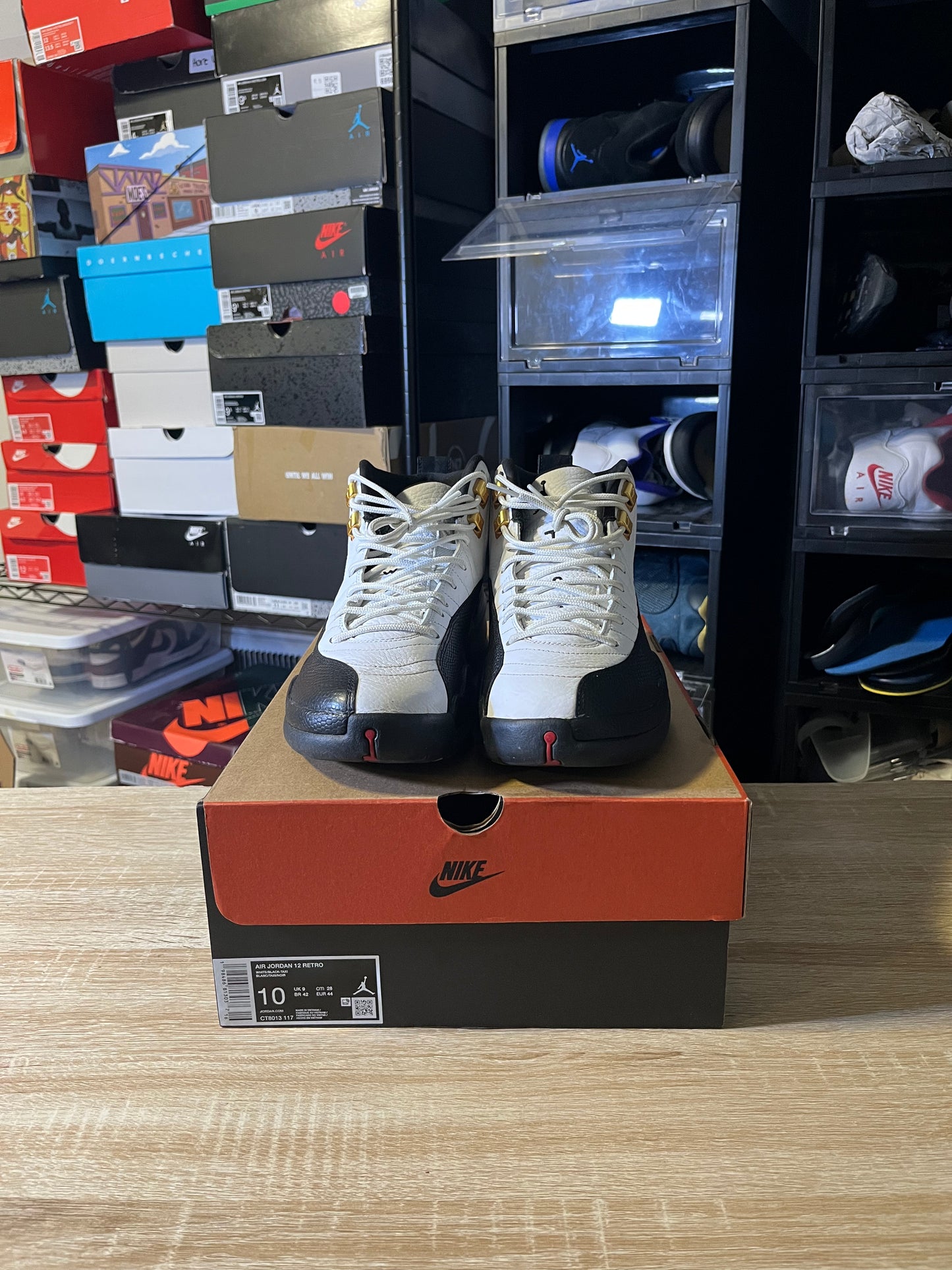 Size 10 - AJ 12 Retro Taxi